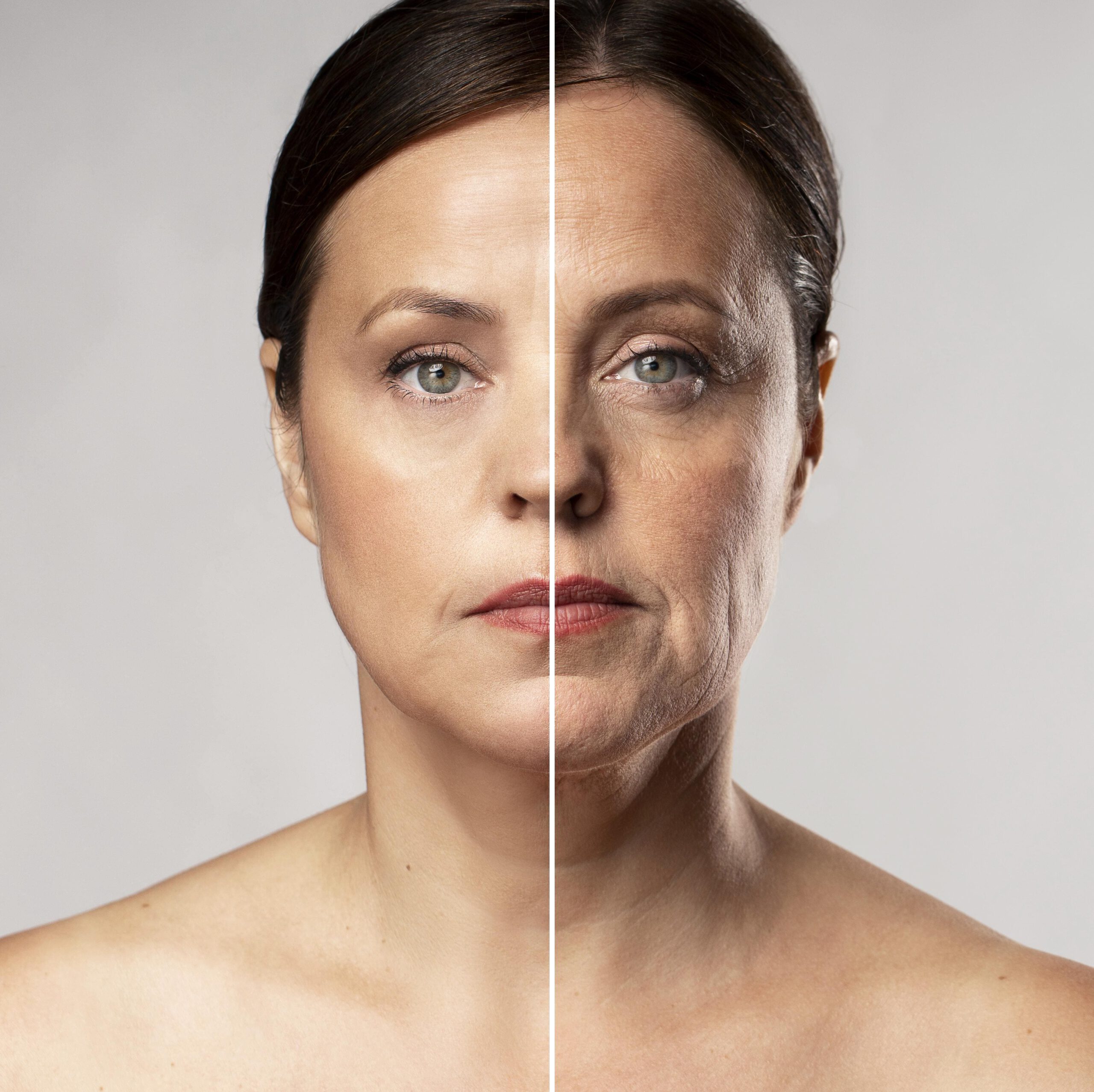 Face-Training vorher nachher Bild